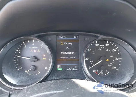 2020 Nissan Rogue S Intelligent Awd из США, поврежденный, VIN JN8AT2MVXLW130130